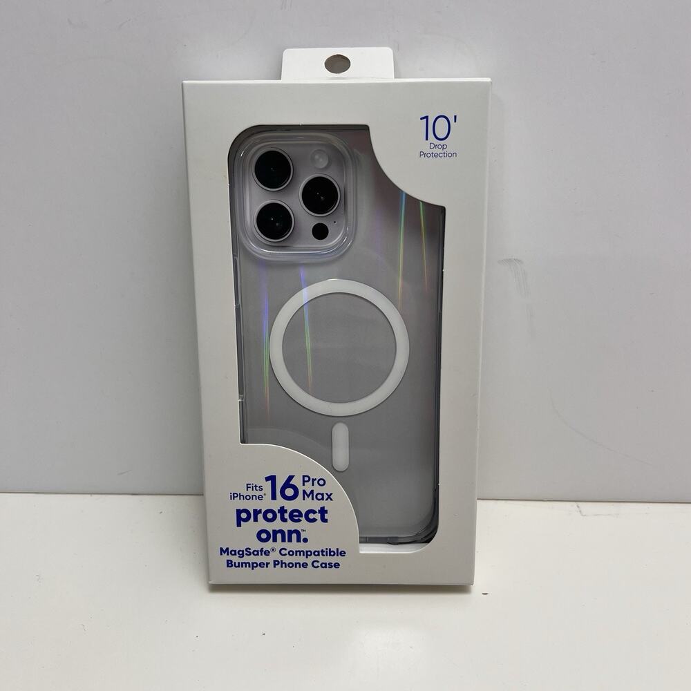 NEW-Protect Onn MagSafe Compatible Rugged Case | Fits iPhone 16 Pro Max